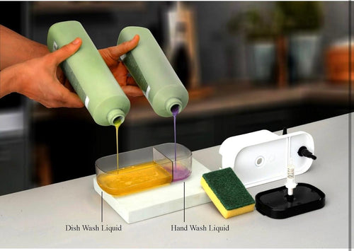 3 in 1 Dish Soap Dispenser | StangCart™