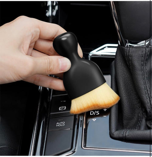 Car Interior Cleaning Brush - Soft Bristle Cleaning Tool for Dash and Seams