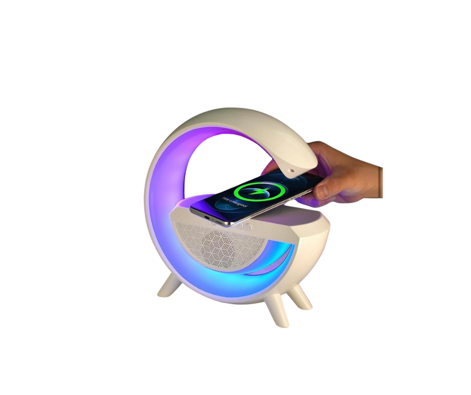 G-Shape Google Speaker With Wireless Charging | StangCart™