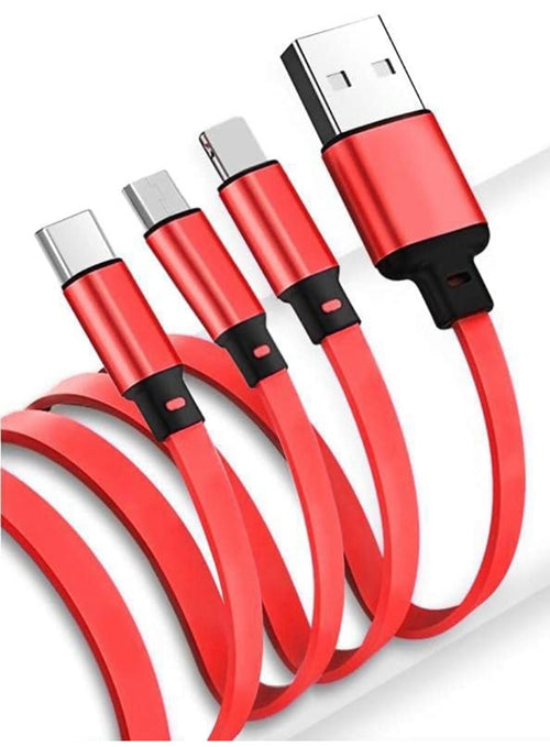 3 in 1 Charging Cable For Cars | Assorted Colors | StangCart™